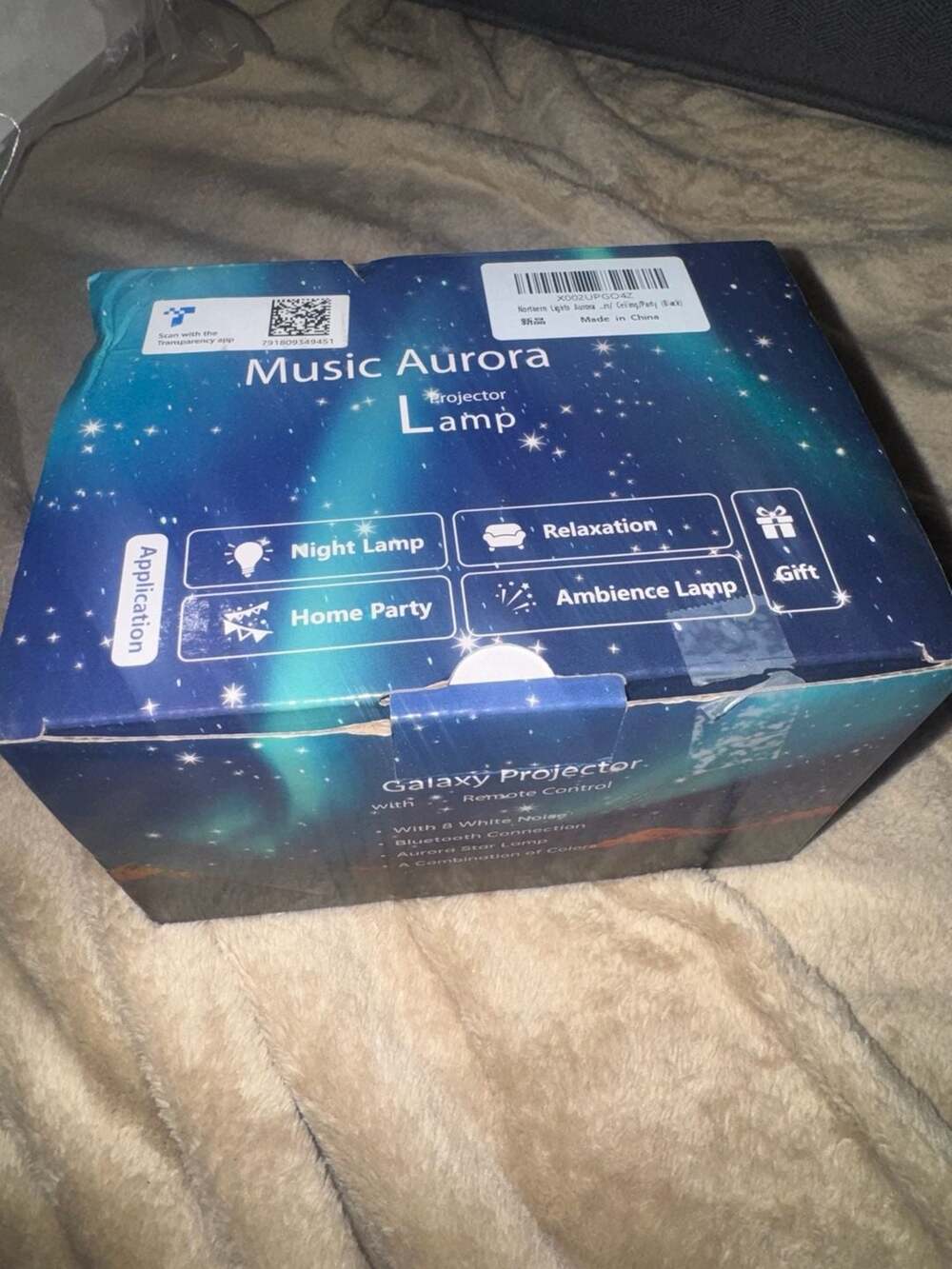 Music Aurora Projector Lamp Galaxy Projector Model HJ-XKD09